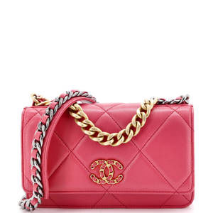 Chanel 19 Wallet on Chain Quilted Lambskin